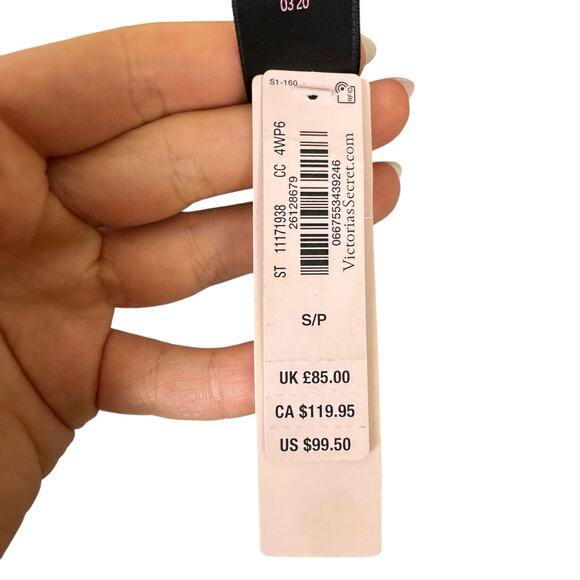 Victoria's Secret NWT Blue Floral Satin Tie Strap Midi Slip Dress Nightgown - Picture 11 of 12